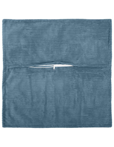 Federa 6 pz HOUTEN Blu 40 x 40 cm corduroy
