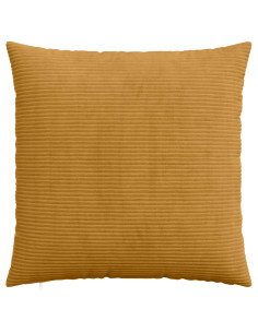 Federa 6 pcs HEERLEN Giallo 60 x 60 cm corduroy 2