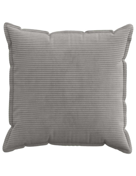 Federa 2 pz HOUTEN Grigio Chiaro 55 x 55 cm corduroy