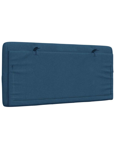 Cuscino Testiera Blu 100 cm in Tessuto