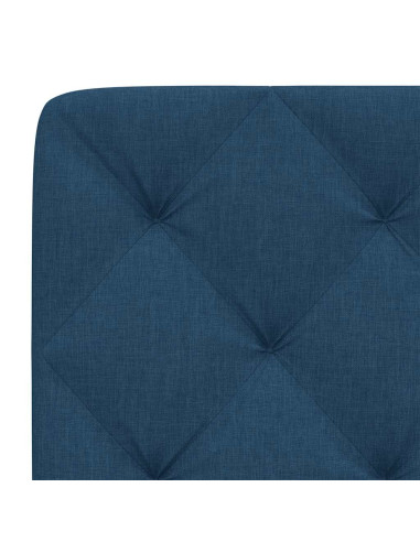 Cuscino Testiera Blu 100 cm in Tessuto