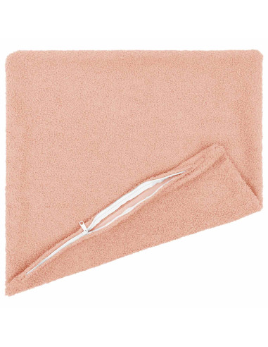 Federa 6 pcs HEERLEN Rosa 35 x 35 cm Bouclé