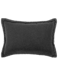 Federa 2 pcs HOUTEN Grigio Scuro 30 x 50 cm Bouclé 2