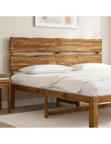 Testiera con bordo vivo ROSTOCK Naturale 180 cm