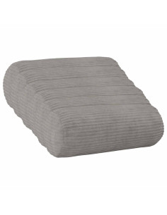 Federa 6 pcs HEERLEN Grigio Chiaro Ø 15 x 40 cm corduroy