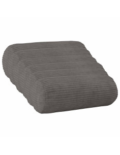 Federa 6 pcs HEERLEN Grigio Scuro Ø 15 x 40 cm corduroy