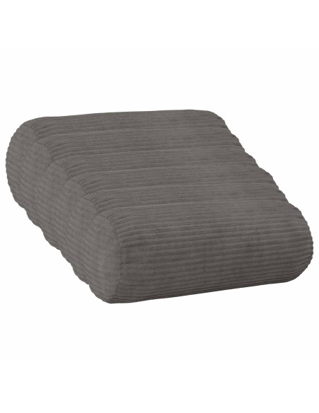 Federa 6 pcs HEERLEN Grigio Scuro Ø 15 x 40 cm corduroy