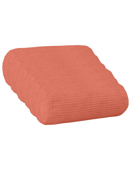 Federa 6 pz HEERLEN Rosso Arancio Ø 15 x 40 cm corduroy