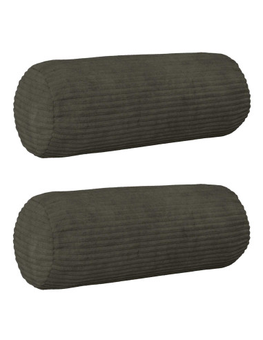 Federa 2 pcs HEERLEN Antracite Ø 15 x 40 cm corduroy