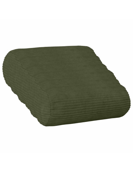 Federa 6 pcs HEERLEN Verde Ø 15 x 40 cm corduroy