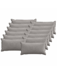Federa 12 pz HOUTEN Grigio Chiaro 40 x 80 cm corduroy