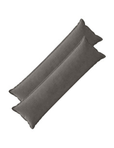 Federa 2 pz HOUTEN Grigio Scuro 40 x 145 cm corduroy