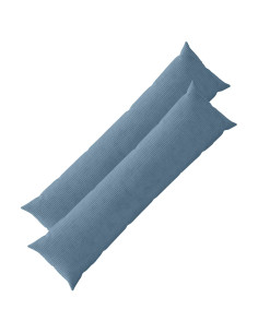 Federa 2 pcs HEERLEN Blu 40 x 145 cm corduroy