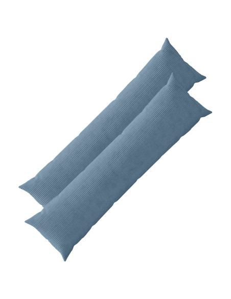 Federa 2 pcs HEERLEN Blu 40 x 145 cm corduroy