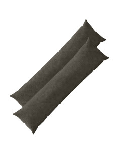 Federa 2 pcs HEERLEN Antracite 40 x 145 cm corduroy