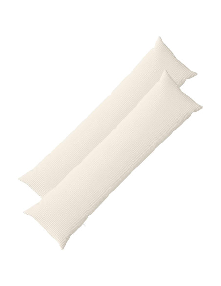 Federa 2 pcs HEERLEN Crema 40 x 145 cm corduroy