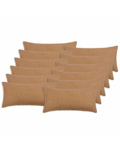 Federa 12 pcs HEERLEN Beige 40 x 80 cm Bouclé