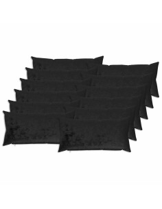 Federa 12 pcs HEERLEN Nero 40 x 80 cm Flanella
