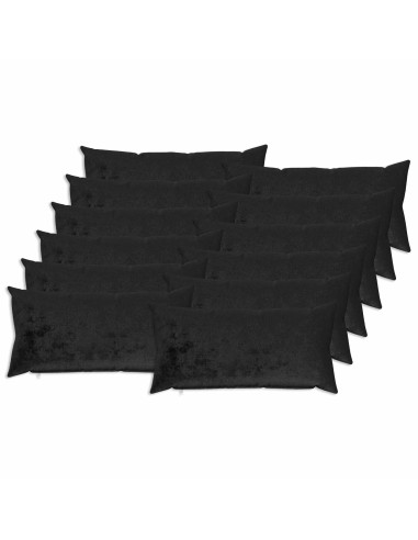 Federa 12 pcs HEERLEN Nero 40 x 80 cm Flanella