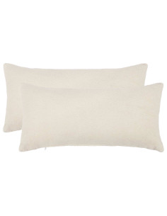 Federa 2 pcs HEERLEN Crema 40 x 70 cm Bouclé