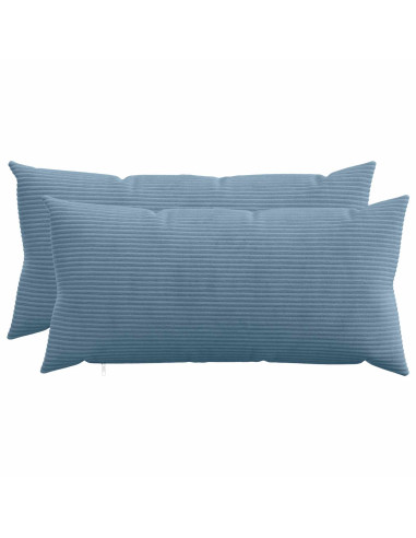Federa 2 pcs HEERLEN Blu 40 x 80 cm corduroy