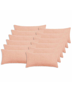 Federa 12 pcs HEERLEN Rosa 40 x 80 cm Bouclé
