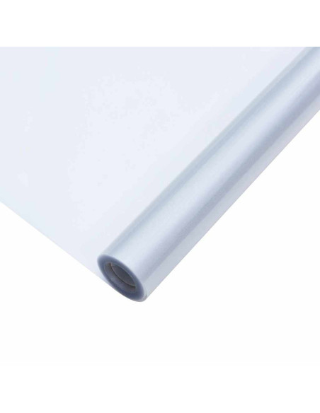 Pellicola statica per finestre Grigio Frosted 60 x 1000 cm PVC