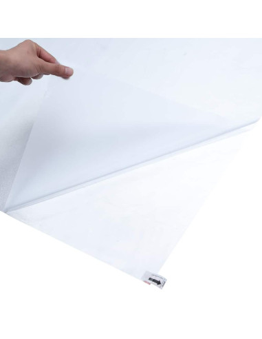 Pellicola Statica Smerigliata Grigio 60x2000 cm PVC