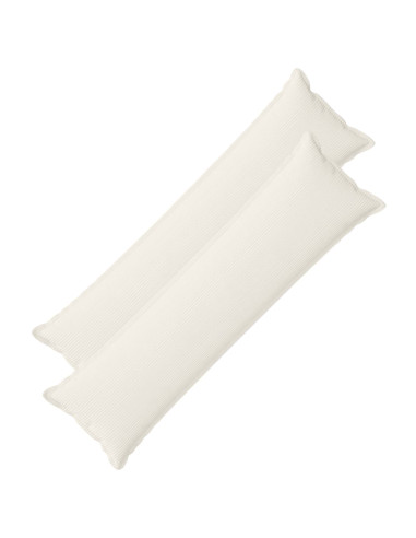 Federa 2 pz HOUTEN Crema 40 x 145 cm corduroy