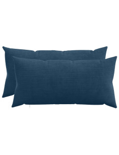 Federa 2 pcs HEERLEN Blu navy 40 x 70 cm corduroy