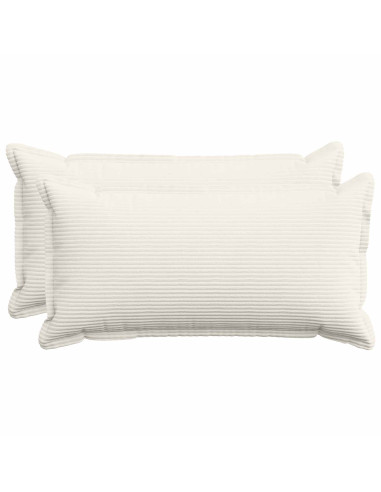 Federa 2 pz HOUTEN Crema 40 x 70 cm corduroy