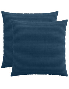 Federa 2 pcs HEERLEN Blu navy 55 x 55 cm corduroy
