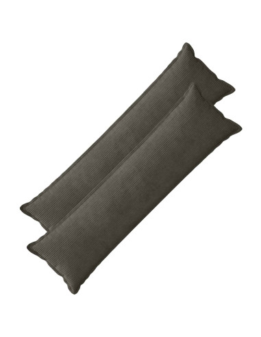 Federa 2 pz HOUTEN Antracite 40 x 145 cm corduroy