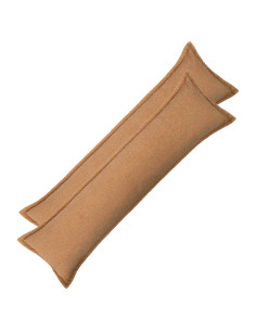 Federa 2 pcs HOUTEN Beige 40 x 145 cm Bouclé