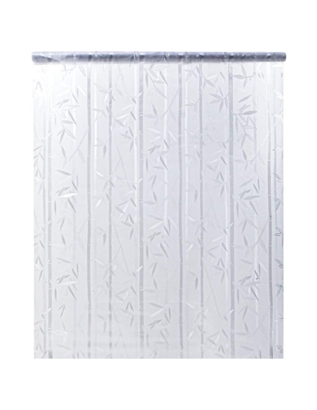 Pellicola per Finestra Smerigliata Motivo Bambù 60x500 cm PVC