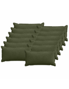 Federa 12 pz HOUTEN Verde 40 x 80 cm corduroy