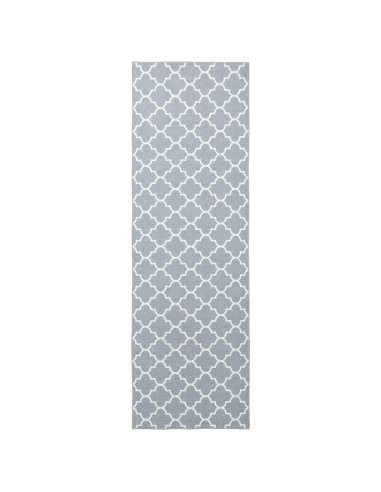 Runner Tappeto ORIZ 1150 gsm Grigio e Bianco