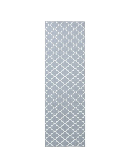 Runner Tappeto ORIZ 1150 gsm Grigio e Bianco