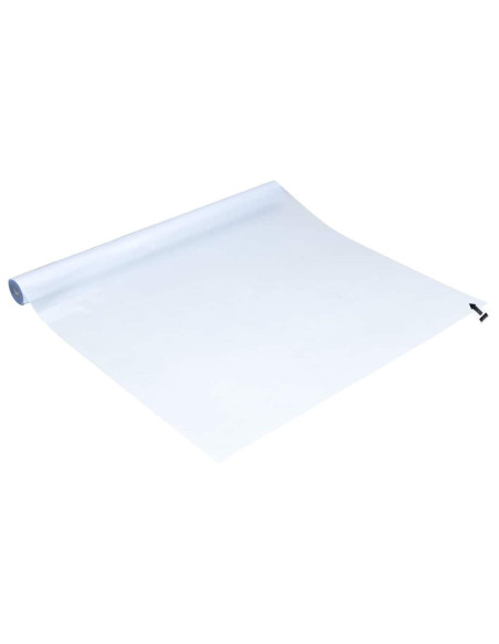 Pellicola statica per finestre Grigio Frosted 45 x 1000 cm PVC