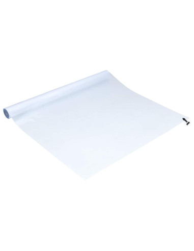 Pellicola statica per finestre Grigio Frosted 90 x 1000 cm PVC