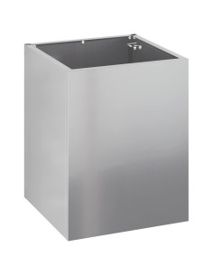 Vaso da giardino Acciaio zincato 32 x 32 x 40 cm 2