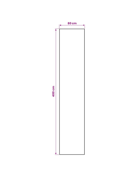 Runner Tappeto ORIZ 1150 gsm Motivo in rete nera