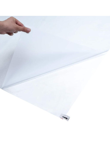Pellicola Statica Smerigliata Grigio 45x2000 cm PVC