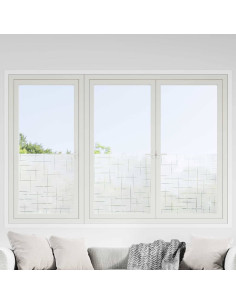 Film per Finestra Statico Motivo Stelle 90 x 500 cm PVC
