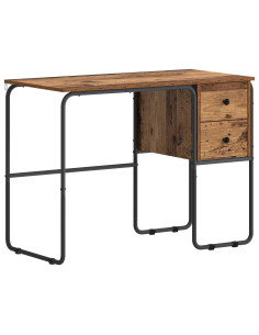 Scrivania con Spazio di Archiviazione Legno di quercia 2