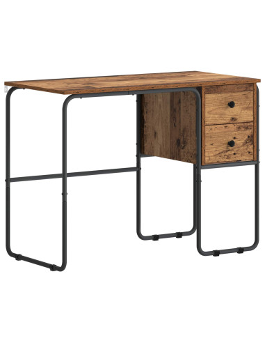 Scrivania con Spazio di Archiviazione Legno di quercia