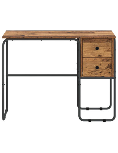 Scrivania con Spazio di Archiviazione Legno di quercia