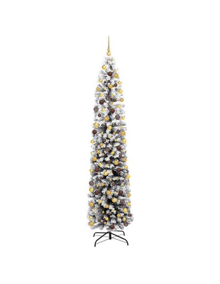 Albero di Natale artificiale con 300 LED Verde 240 cm
