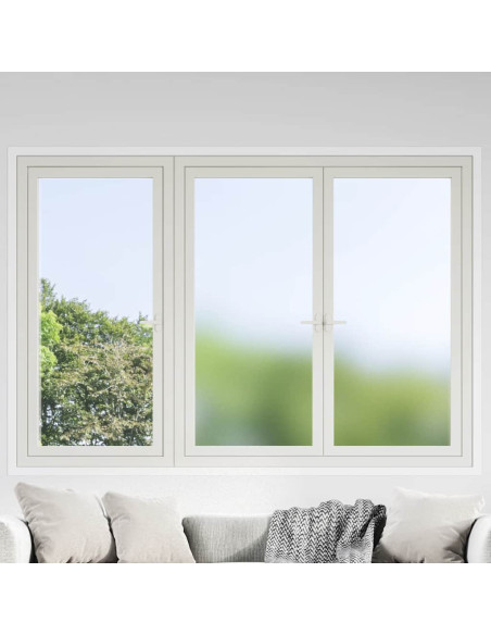 Pellicole Statiche Smerigliate Grigie 3pz in PVC