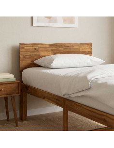 Testiera con bordo vivo ROSTOCK Naturale 90 cm